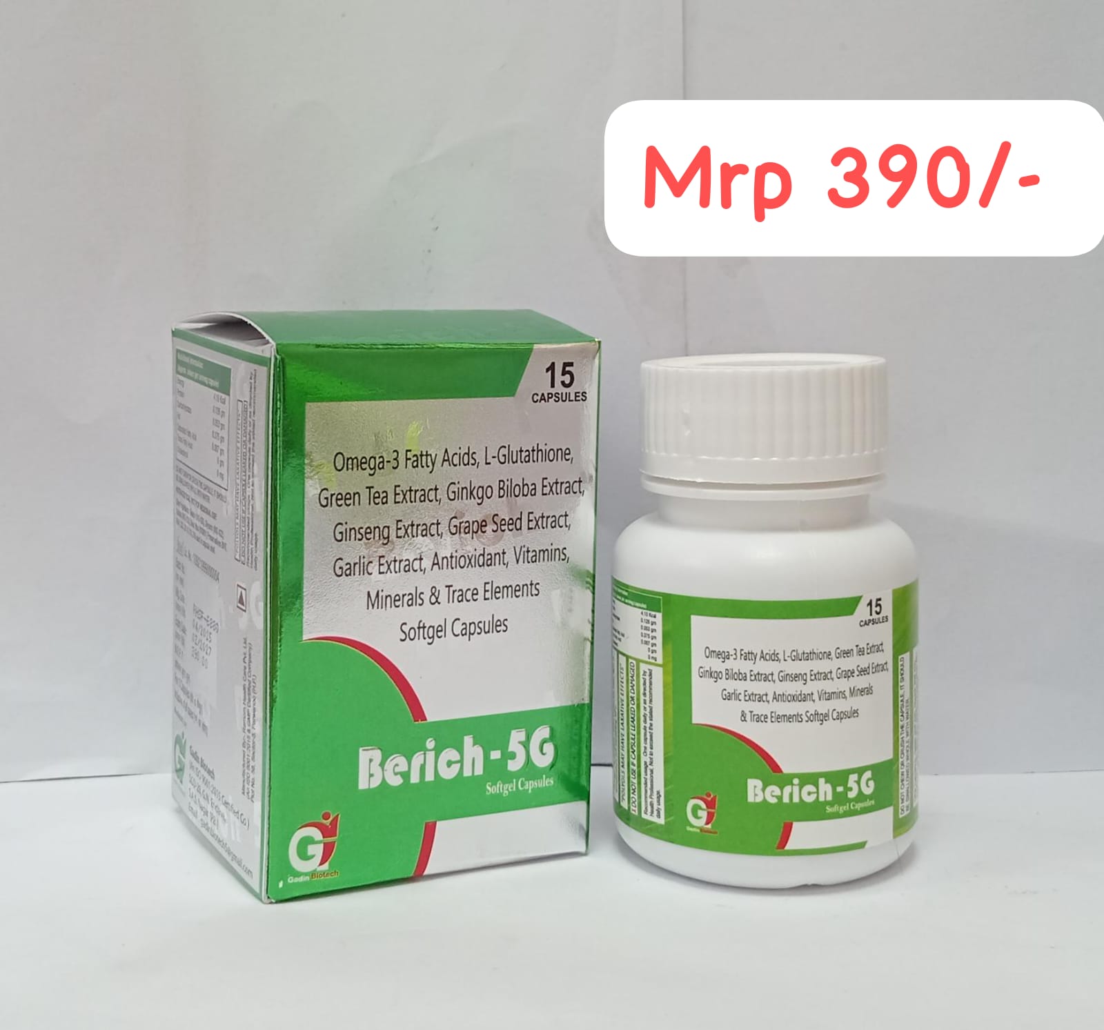 BERICH-5G 15 CAP
